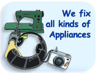 We fix all kinds of appliances